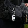 3-in-1 Keychain, Equipped with A Liquid Free Thermometer, Reliable Compass, and Magnifying Glass Suitable for Travel and Camping