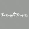 Passenger Princess Text Stickers, Car Exterior Stickers, Home Decor Stickers, Cute Stickers, Funny Stickers, Pretty Stickers