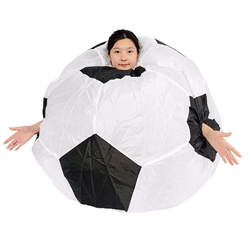 Adult Inflatable World Cup Football and Volleyball Costume - Funny Mascot for Parties and Events