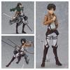 Attack On Titan Figma 15cm PVC Aksiyon Figürü Modeli Levi Eren Mikasa