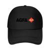 Agfa Film Retro Logo Baseball Cap Winter Hats for Men Hat Men Funny Hats Brand Man Cap Womens Golf Wear Mens