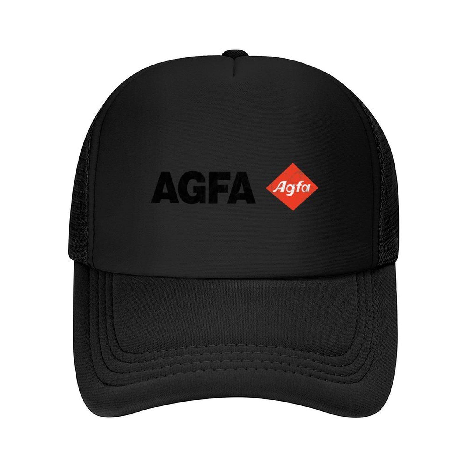 

Agfa Film Retro Logo Baseball Cap winter hats for men Hat men Funny hats Brand Man cap Womens Golf Wear Mens