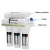 6 Stage 3+3 Home Kitchen Purifier Water Filters With Faucet Tap Household Filtration Set Ultrafiltration Drinking Water Filter System  36 x31x70cm