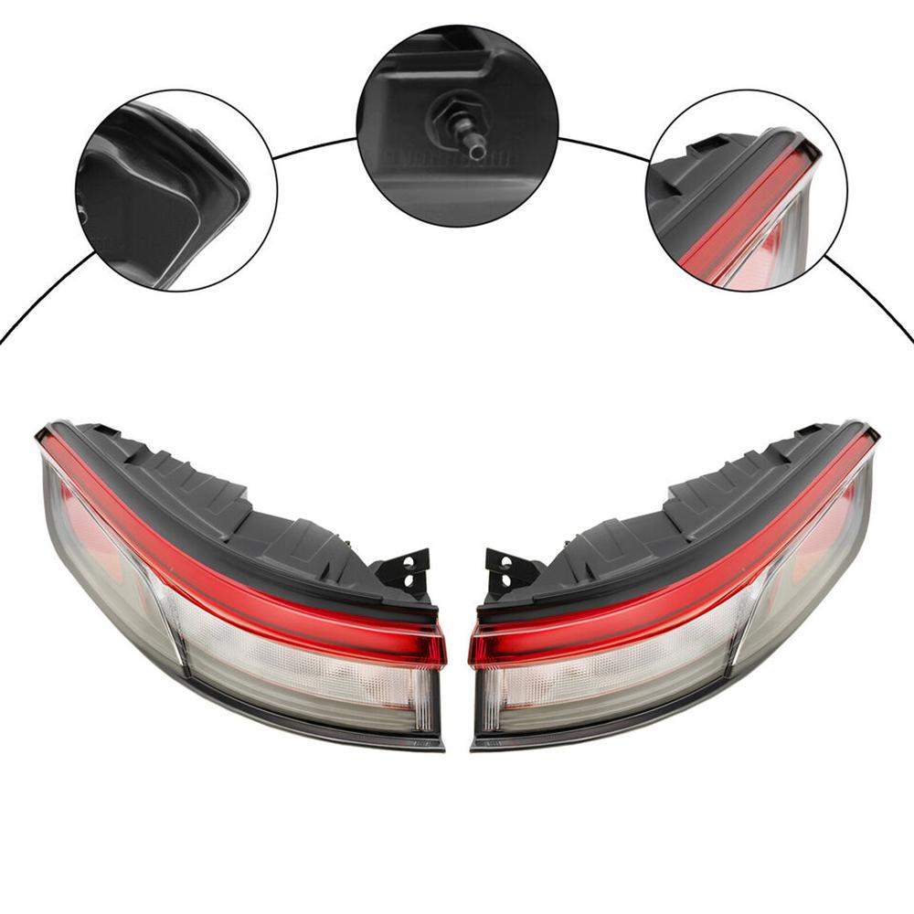 Pair Left Right Rear Tail Light Led Tail Light For 2022-2024 Jeep Grand Cherokee