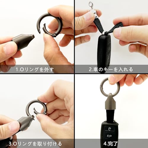 Breloc SODOI pentru Mașini și Motociclete, Carabină, Cârlig, Inel Dublu, Breloc din Piele, Breloc la Modă, Simplu, pentru Bărbați, pentru Femei, Piele Naturală