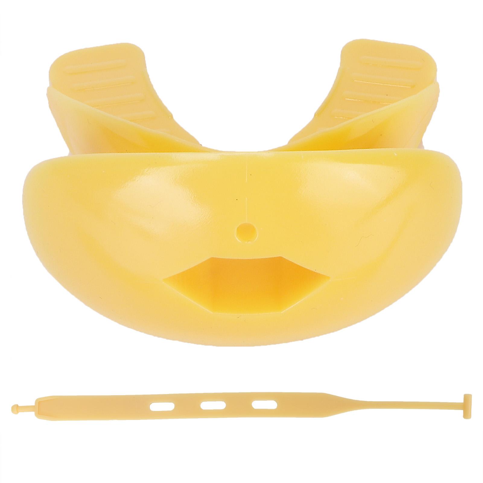 Защитная капа Shock Mouth Guard с ароматизатором, спортивная защитная капа для футбола, лакросса, хоккея, баскетбола. Желтая.