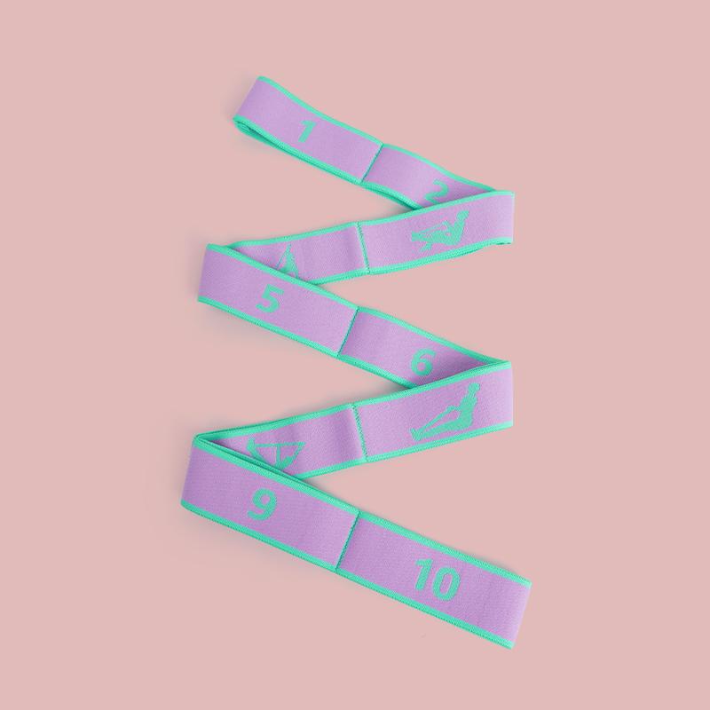 High Elastic Yoga Stretch Band Resistance Rope for Fitness Pilates Dance Gym Training Exercise Pull Rope with Durable Material