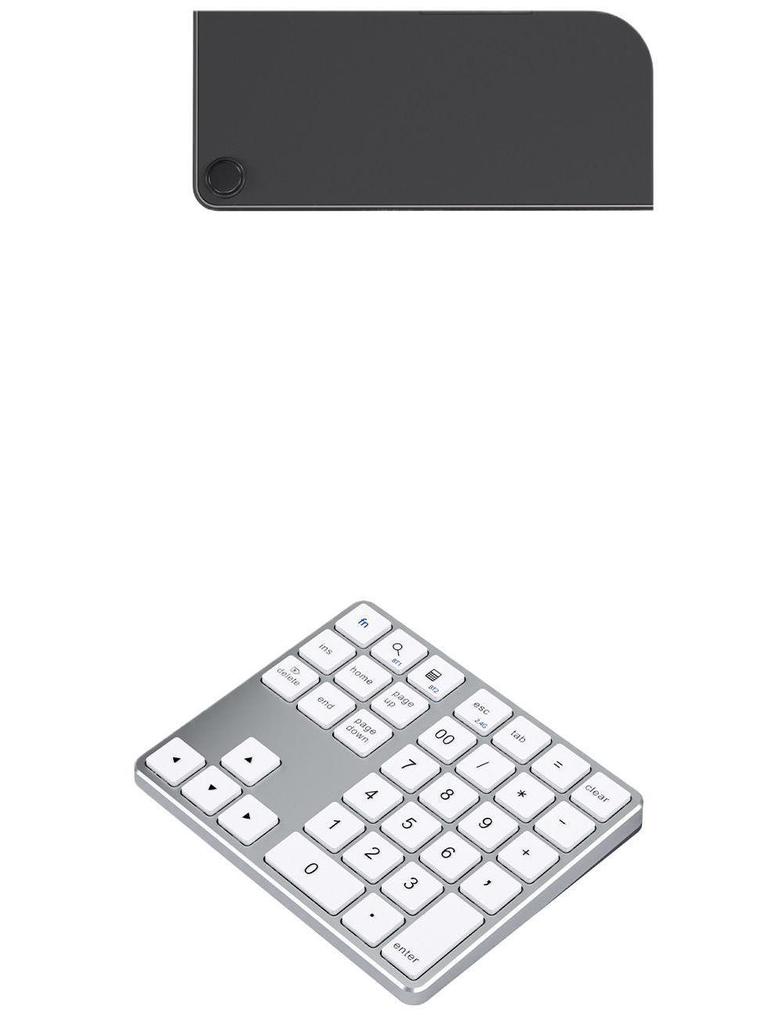 35-Key Wireless Bluetooth Numeric Keypad for Office and Accounting