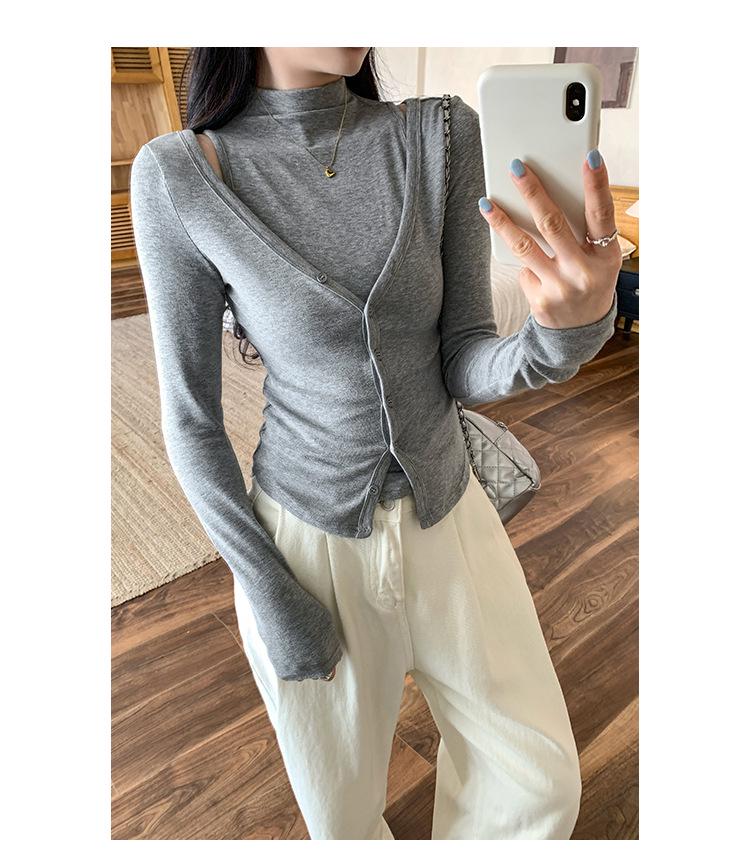 European-Style Women's 2-Piece Sleeveless Vest and Cardigan Set for Autumn/Winter 2025