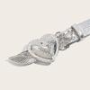 Elegant Heart Wing Buckle Belt for Lady Casual Wear Belt for Jeans Pants Eye Catching Waistband Fashion Accessories