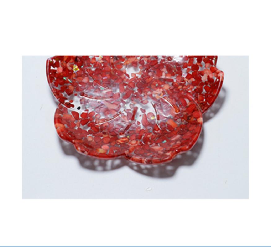 1PC Natural Crystal Amethyst Gravel Gumming Resin Crystal Demagnetization Plate Decorative Gift Desktop Household Supplies