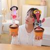 Electric Talking Cactus Toy Swaying Speaks Plush Toy Cute Kids Birthday Gift