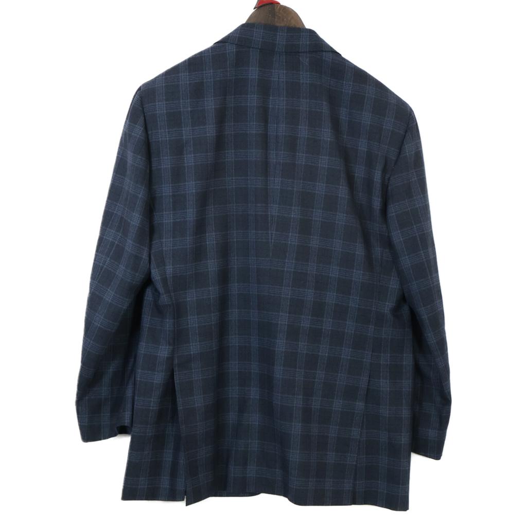 Kiton UA81S0552314002 Μοντ.EVO Μπλε Καρό Κοστούμι σετ κοστουμιού 50/52 ΜπλεΜεταχειρισμένο