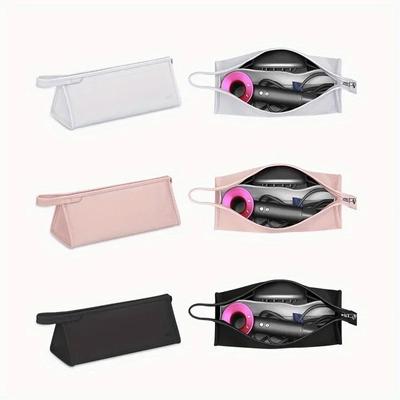 Custodia portatile impermeabile per asciugacapelli, custodia per accessori per asciugacapelli, custodia protettiva per ferro arricciacapelli, custodia da viaggio portatile