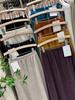 Damen Midirock aus Cord-Chenille mit hohem Bund und Schlitz hinten