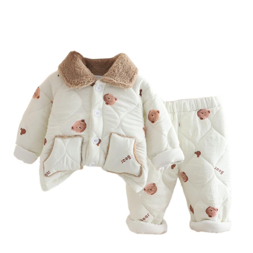 Dětská ležérní souprava s dlouhým rukávem, pohodlné každodenní oblečení