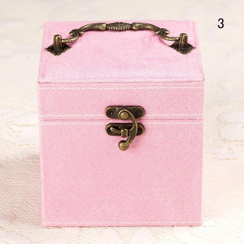 1PC Square Jewelry Storage Organizer Box Case For Ring Necklace Earring Pendant
