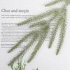 40Pieces Faux Pine Stems For Christmas Tree Decors Realistic Needle Weather Resistant Long Time Holiday Ornament