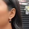 2024 Black Pearl Diamond Ear Cuffs: Elegant, Slimming, Versatile, High-End