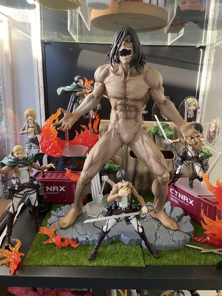 [USED] Attack On Titan Eren Yeager Figure Ichiban Kuji A Prize