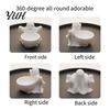 Ghost Theme Room Accents 3D Printed Storage Ornament, Cute Candy Bowl, Halloween Desktop Decorative Figurine Jewelry Holder, Creative Desk Organizer