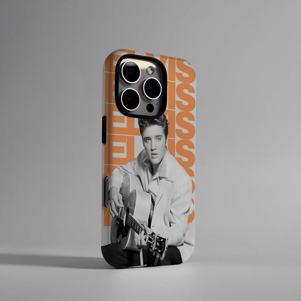 E-Elvis P-Presley Singer Phone Case Hard PC For IPhone 16Promax 17 16 15 14 13 12 11 Pro Max Plus Glossy HD Cover