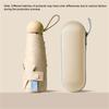 Mini Capsule Folding Umbrella with Box, Portable 6 Bone Foldable Sun Rain Dual Use Umbrellas for Commuting, Office, Daily Use