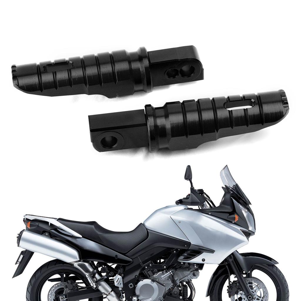 Hintere Fußrasten Fußraste Für SUZUKI DL1000 V-STROM/XT GSX-S 750 SV650 Schwarz