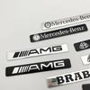 3D Metal Badge Stickers Decal Accessories For Mercedes Benz AMG Brabus Maybach W206 W204 W205 W212 W213 W221 W222 W223 W251 W464