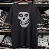 T-shirt Promo Misfits Crimson Ghost Anni '80 Nera S