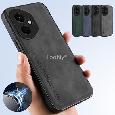 Na dotek příjemný nárazuvzdorný magnetický kryt pro Honor 400 Pro 5G Ochranný kryt Zadní kryt telefonu Coque Funda