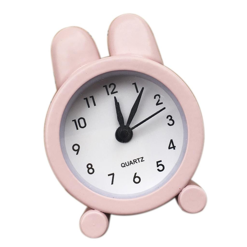 Rabbit Shaped Desktop Alarm Clock Bedside Clock for Bedrooms Or Offices with Easy To Use Features