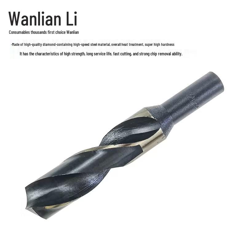 

Wanlian HSS Template Drill Electric Wrench Wood Hole Opener Twist Bit Adapter (Small Thread) for 10mm Drill