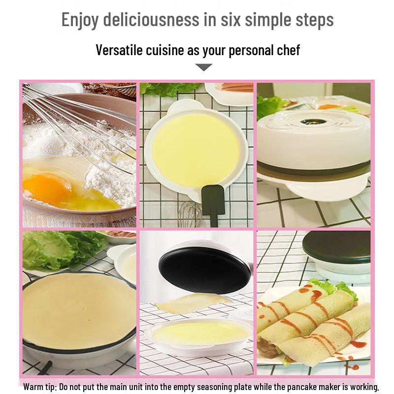 AUX Crepe and Spring Roll Maker - Pancake & Dough Cake Pan