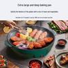 ZISIZ Electric BBQ Grill Pan