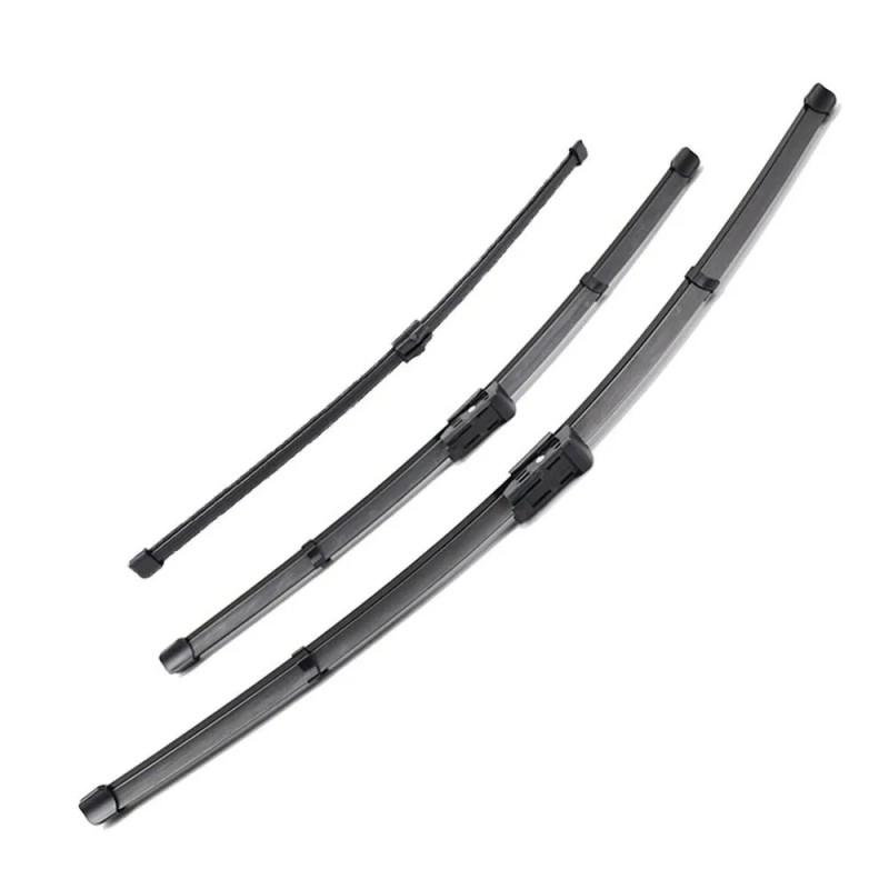 26"+16"+14" Front & Rear Frameless Wiper Blades for X1 F48, X2 F39, 2 Series Active Tourer F45, Mini Countryman F60, Clubman F54