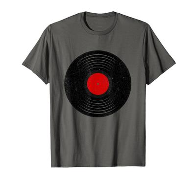 Vintage Vinyl Plattenspieler Schallplattensammler DJ Retro Geburtstag T-shirt
