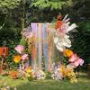 Rainbow Colored Gauze Materials 2M Long Assorted Decorative Cloth Accessories For Event And Handmade Crafts