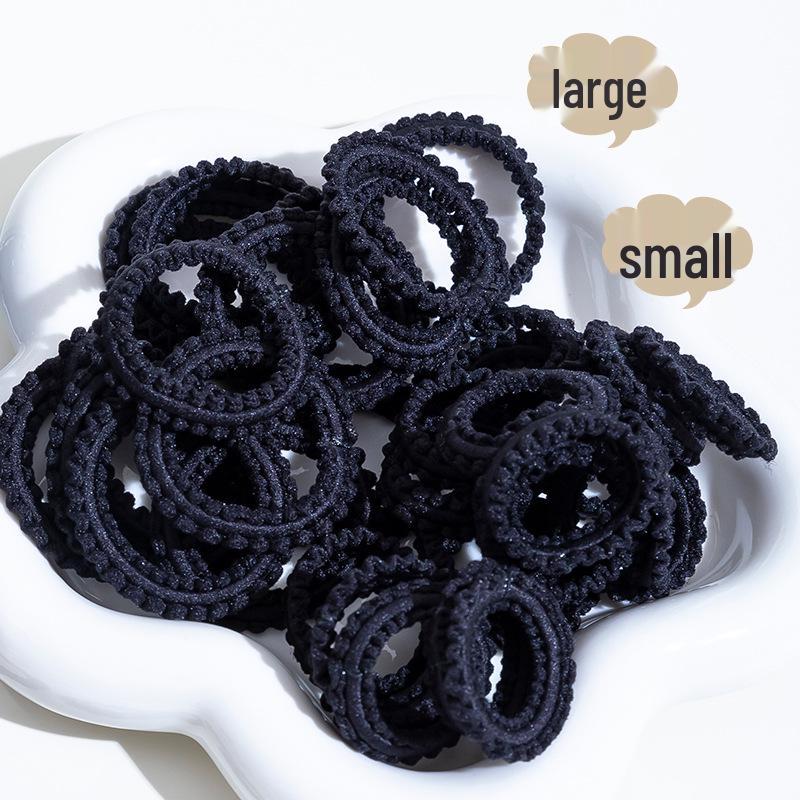 

Корейские милые резинки для волос с оборками для детей – Милые, эластичные, не повреждающие волосы аксессуары