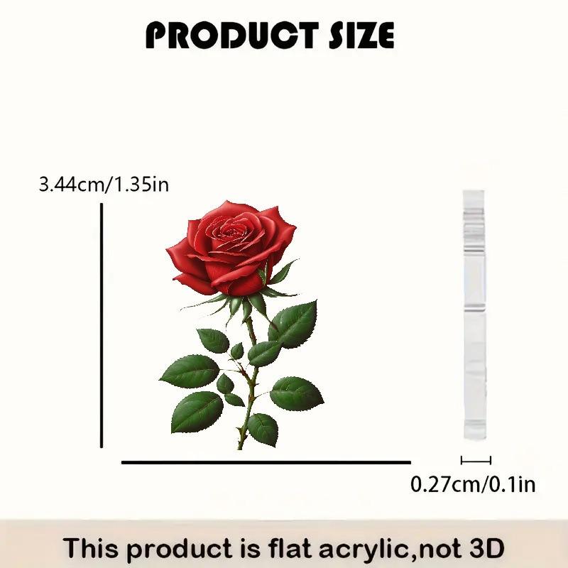 Mode Charme Rose Ohrringe für Frauen Damen