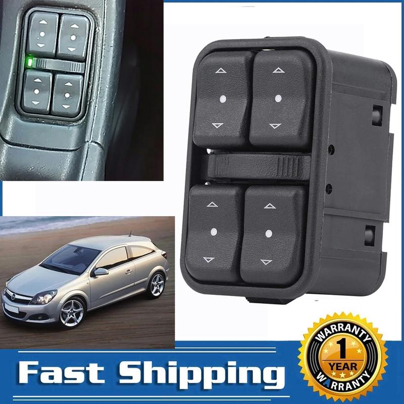 

For Vauxhall Opel Combo Astra Meriva Zafir Driver Electric Window Lifter Control Button Console Switch 90561086 Car Products