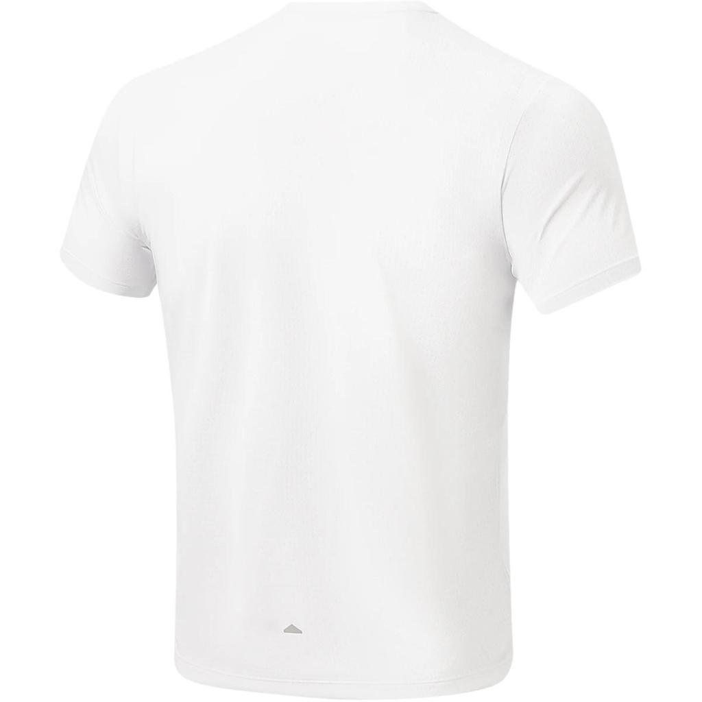 Li Ning Running Series Round Neck Letter Comfortable Short Sleeve T-Shirt Men Tops ATSW441-2