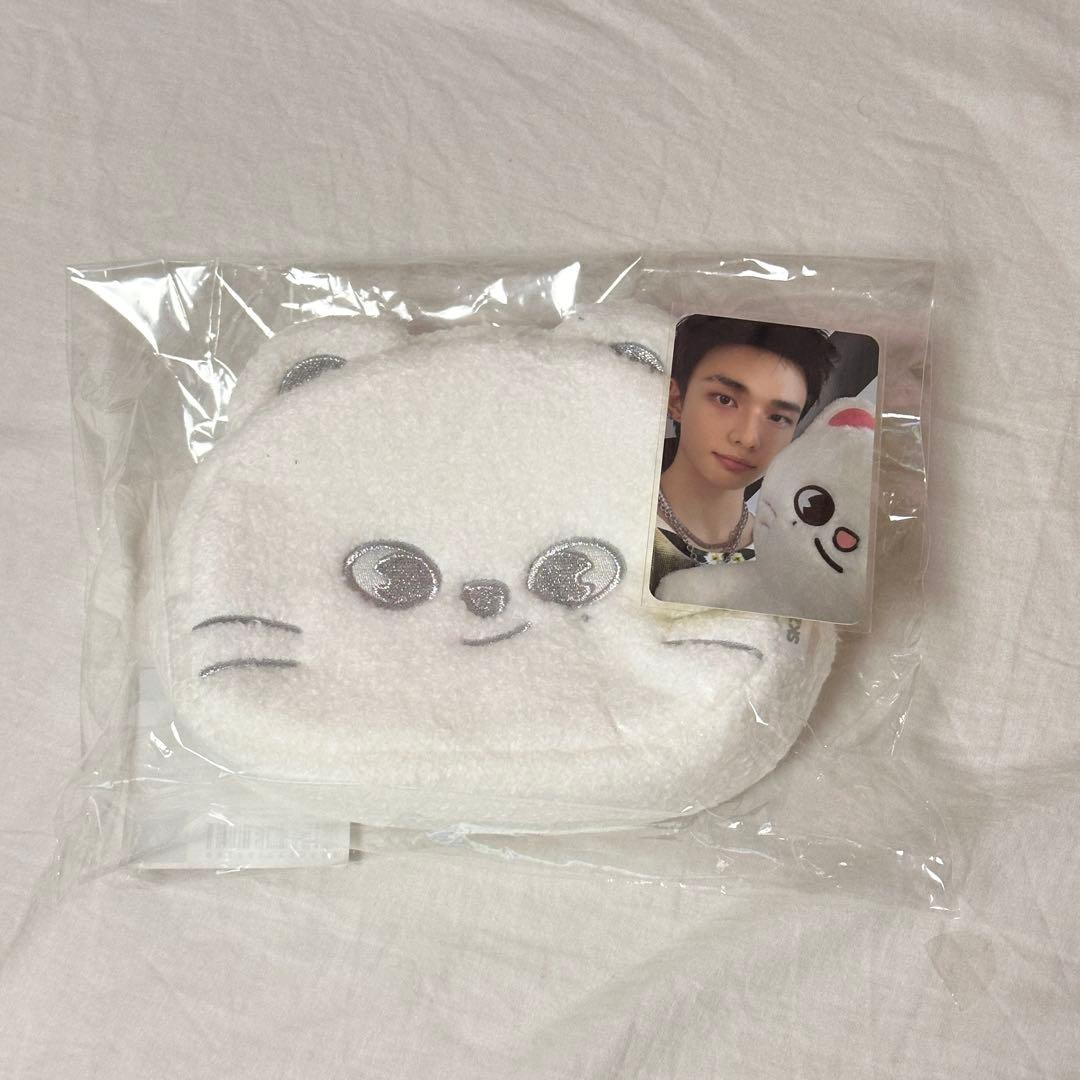 

[USED] skzoo face pouch reversible pouch ginillet