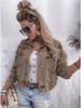 HME European Fashion Rivet Denim Jacket for Women - Street Style Outerwear