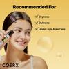 COSRX Snail Peptide Eye a formula containing snail mucus moisturizes and hydrates the reduces and contains 5 ppm and suitable for dry skin and all