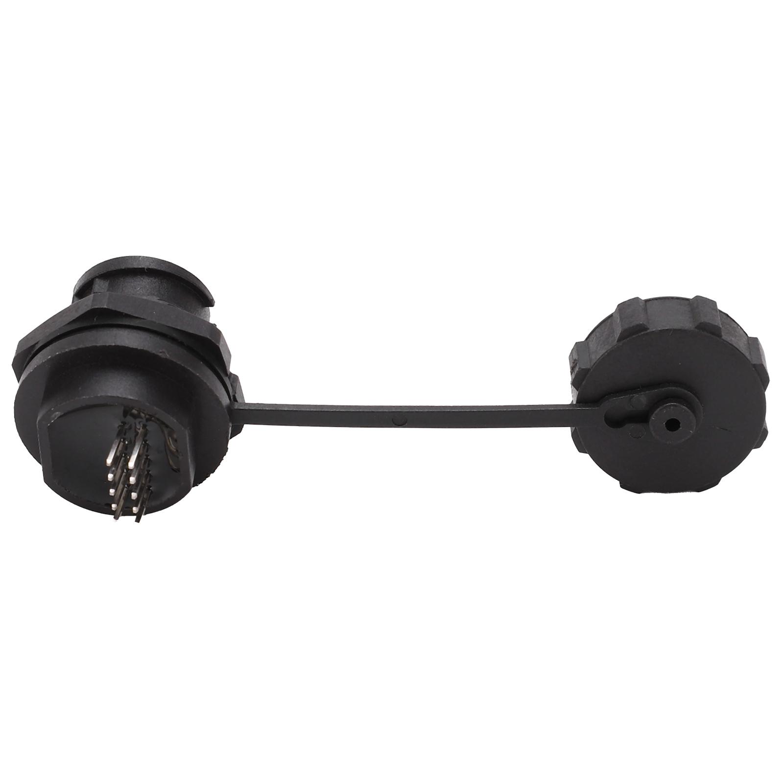 

Waterproof TypeC Connector Female Board Install Snap Lock Industrial Socket E10TPCBF1F