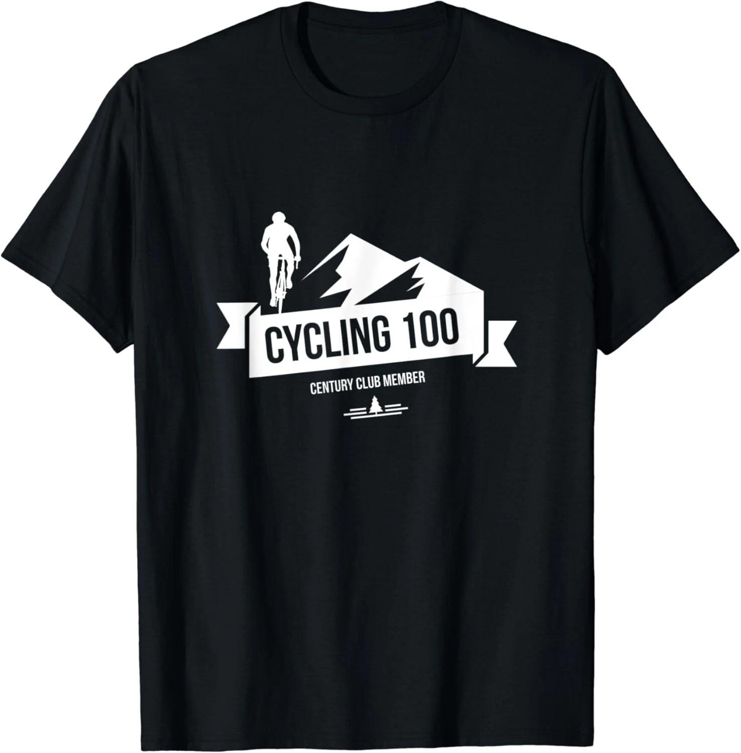 Cycling 100 Century Club Member Gift Unisex T-Shirt S