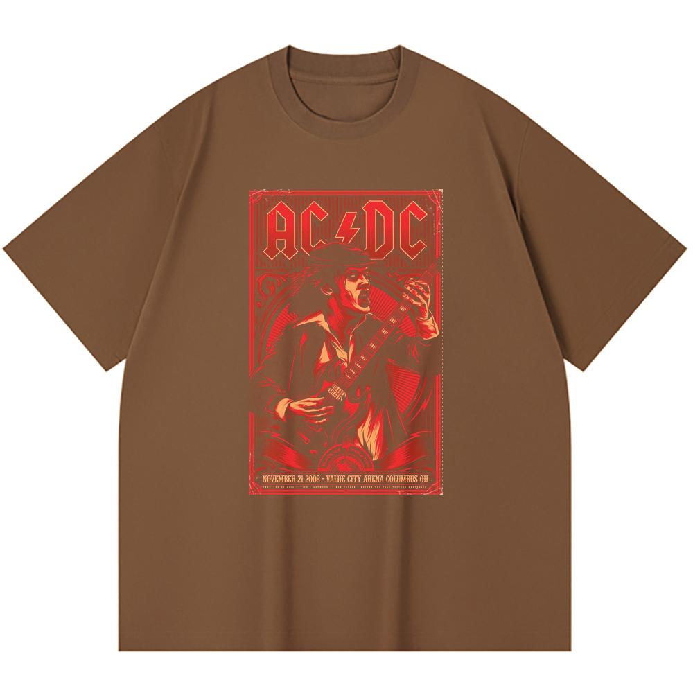 230 G/m² 100% Bomull Heavy Metal T-shirt Rockband Populärmusik Tryck Unisex Tung Bomulls-T-shirt