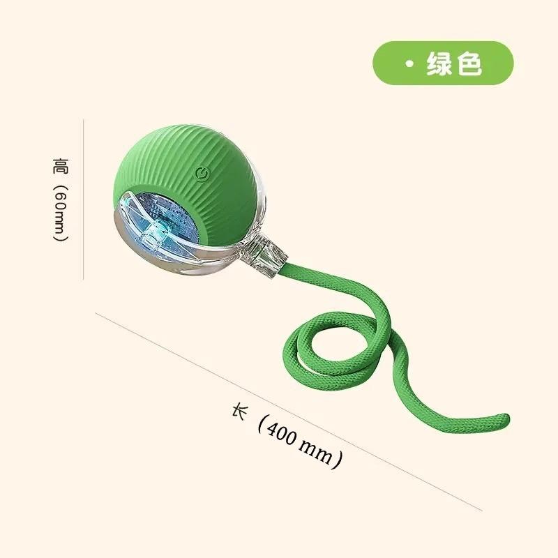 Automatic Smart Electric Bouncing Ball Bite Resistant Interactive Pet Toy For Dogs