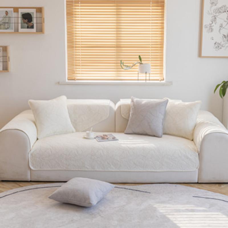 

Всесезонна універсальна бавовняна диванна подушка з праною вишивкою. Сучасний простий і свіжий чистий колір. Антиковзаюча диванна подушка. 70*150